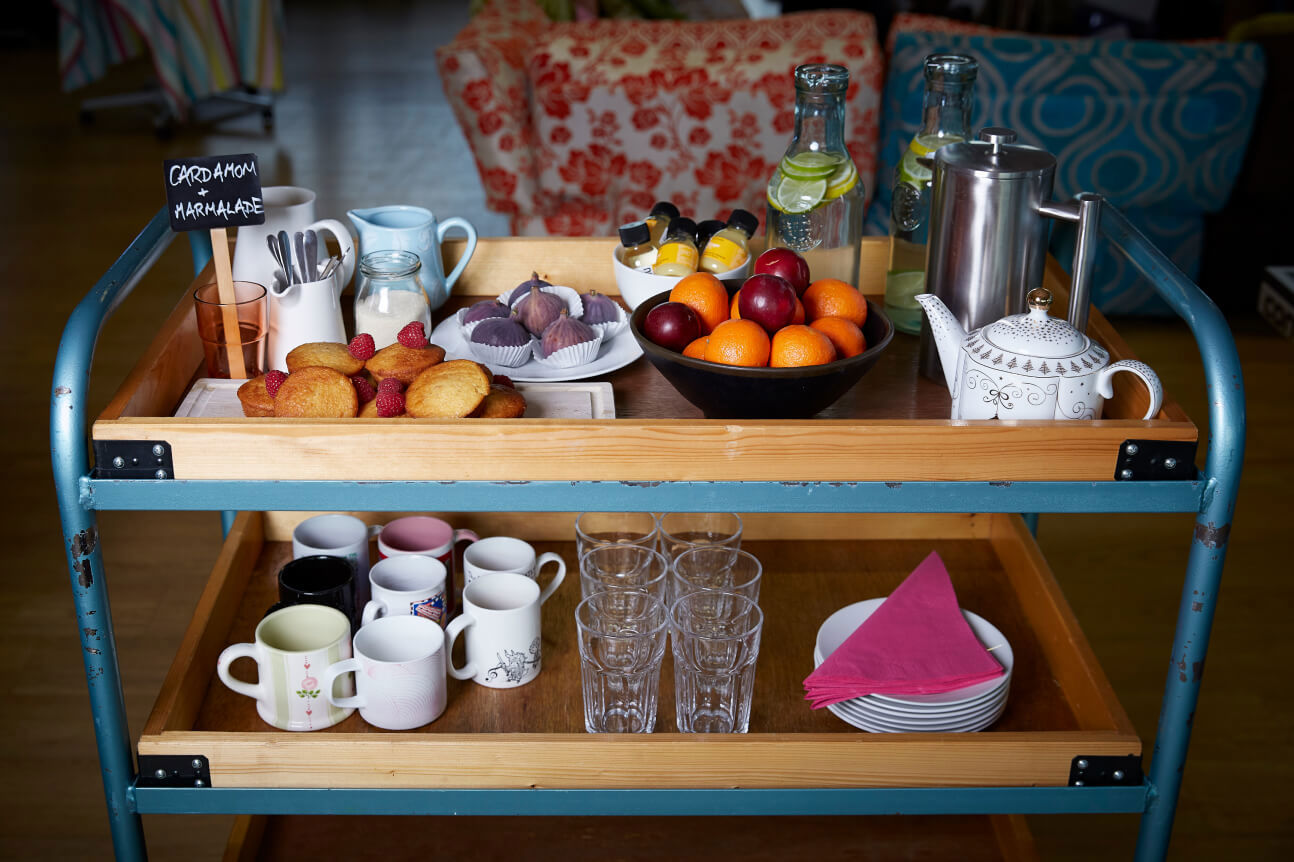 A photograph of the Kitchen